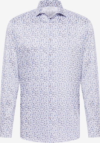 ETERNA Regular fit Button Up Shirt in Blue: front