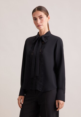 SEIDENSTICKER Blouse in Zwart: voorkant