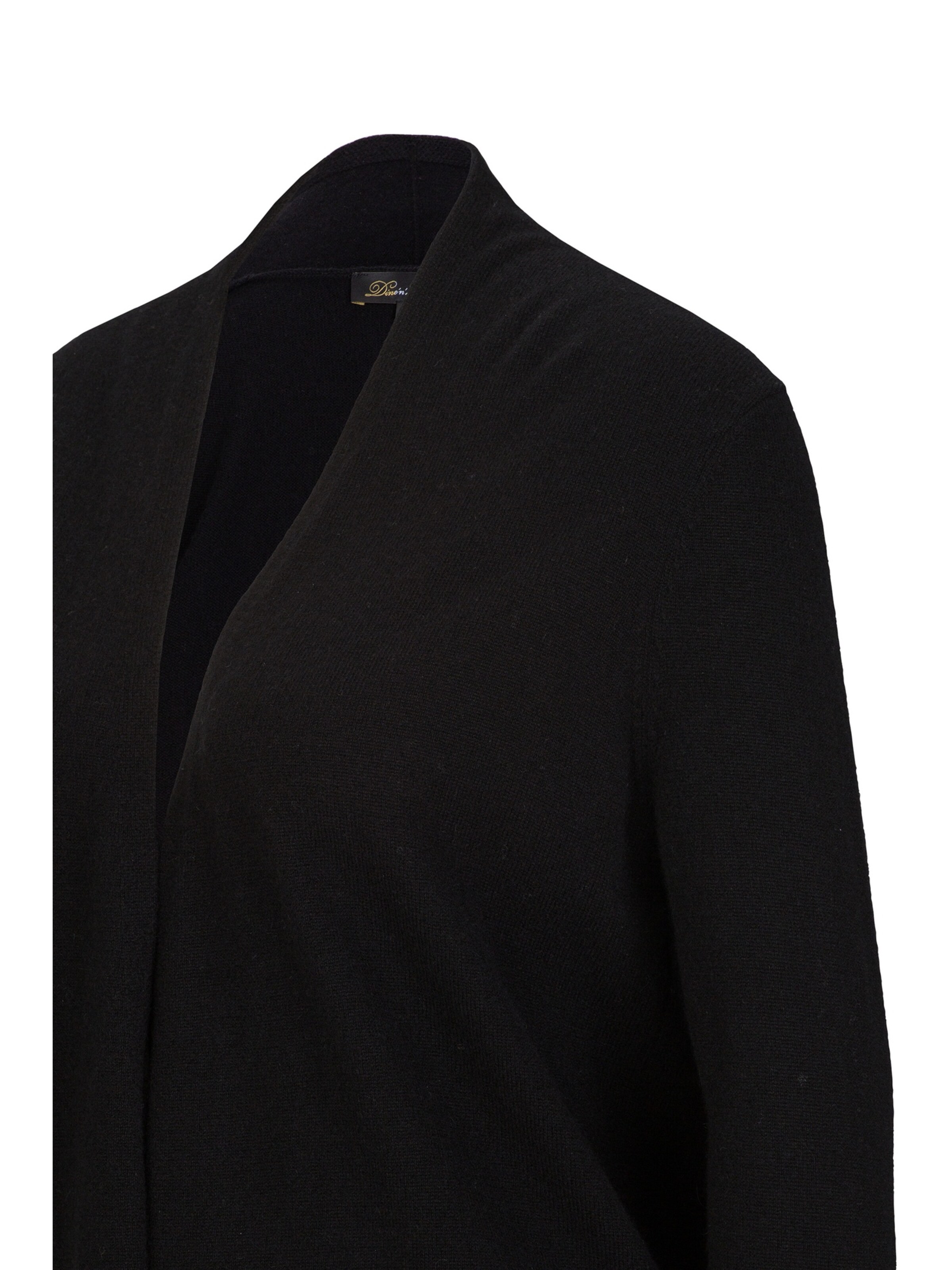 Dine'n'Dance Strickjacke 'Olivia' in Schwarz