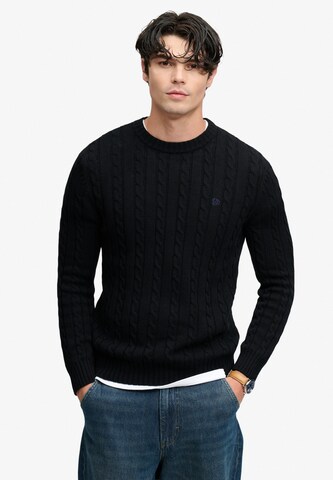 Pullover di Superdry & Co in nero: frontale