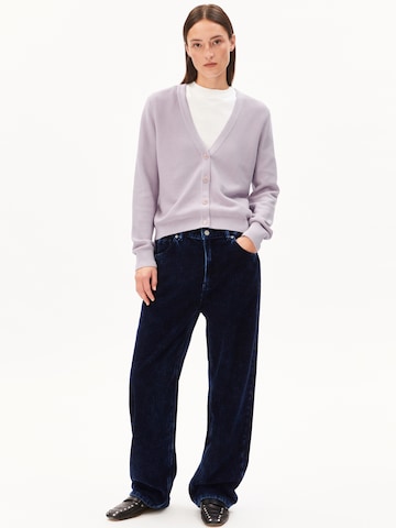 Cardigan 'MENAAL' ARMEDANGELS en violet