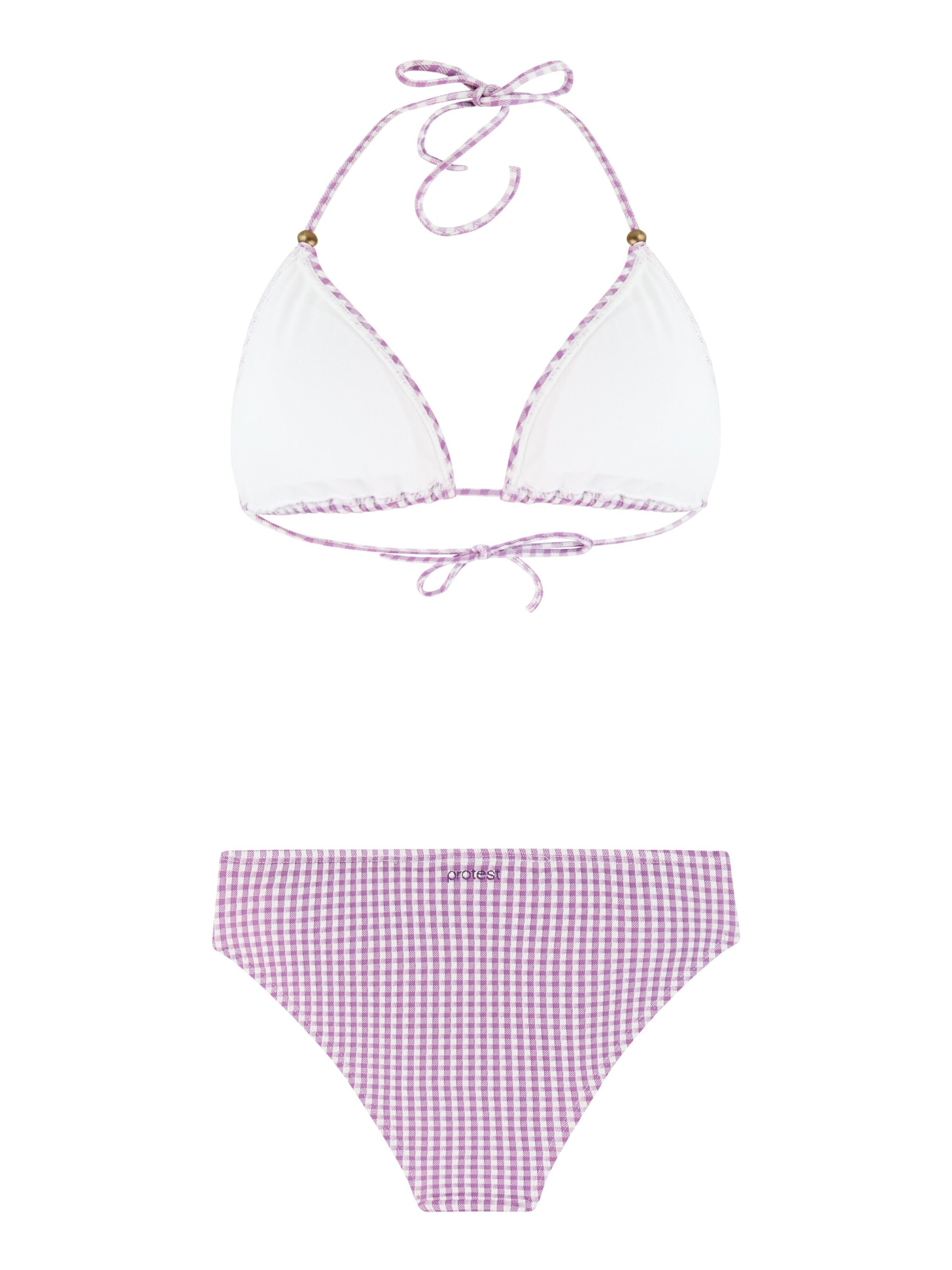 PROTEST Triangle Bikini 'PRTLife' in Purple