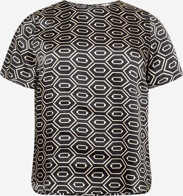 River Island Plus - Blusa em preto: frente