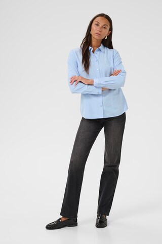 T-shirt 'Giulia' Kaffe en bleu