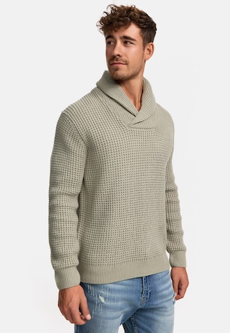 Pull-over 'Brockly ' INDICODE JEANS en gris