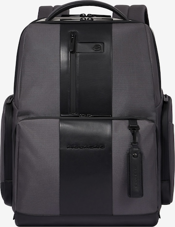 Piquadro Rucksack in Schwarz: predná strana