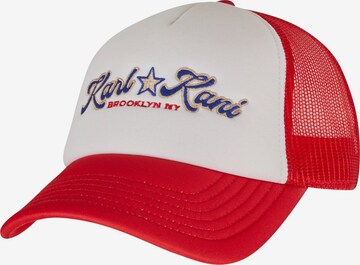 Casquette 'Star Trucker' Karl Kani en rouge : devant