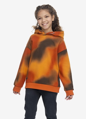 Ragwear Sweatshirt 'Elinka' in Orange: front