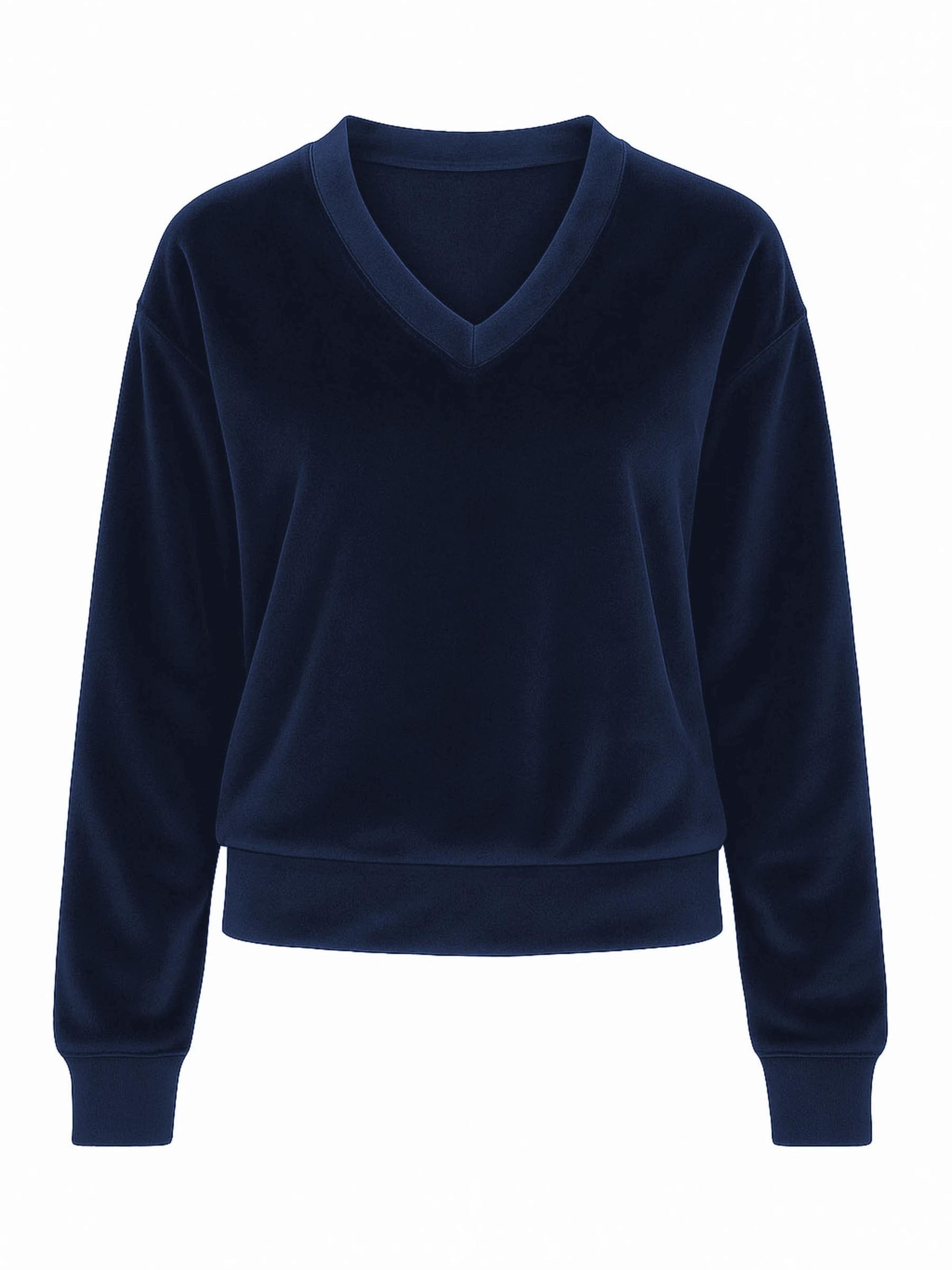 Vivisence Sweatshirt '9002' in Blauw: voorkant