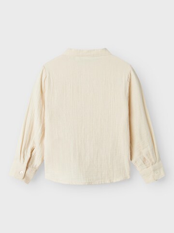 NAME IT Regular fit Button up shirt 'NMMJohnny' in Beige