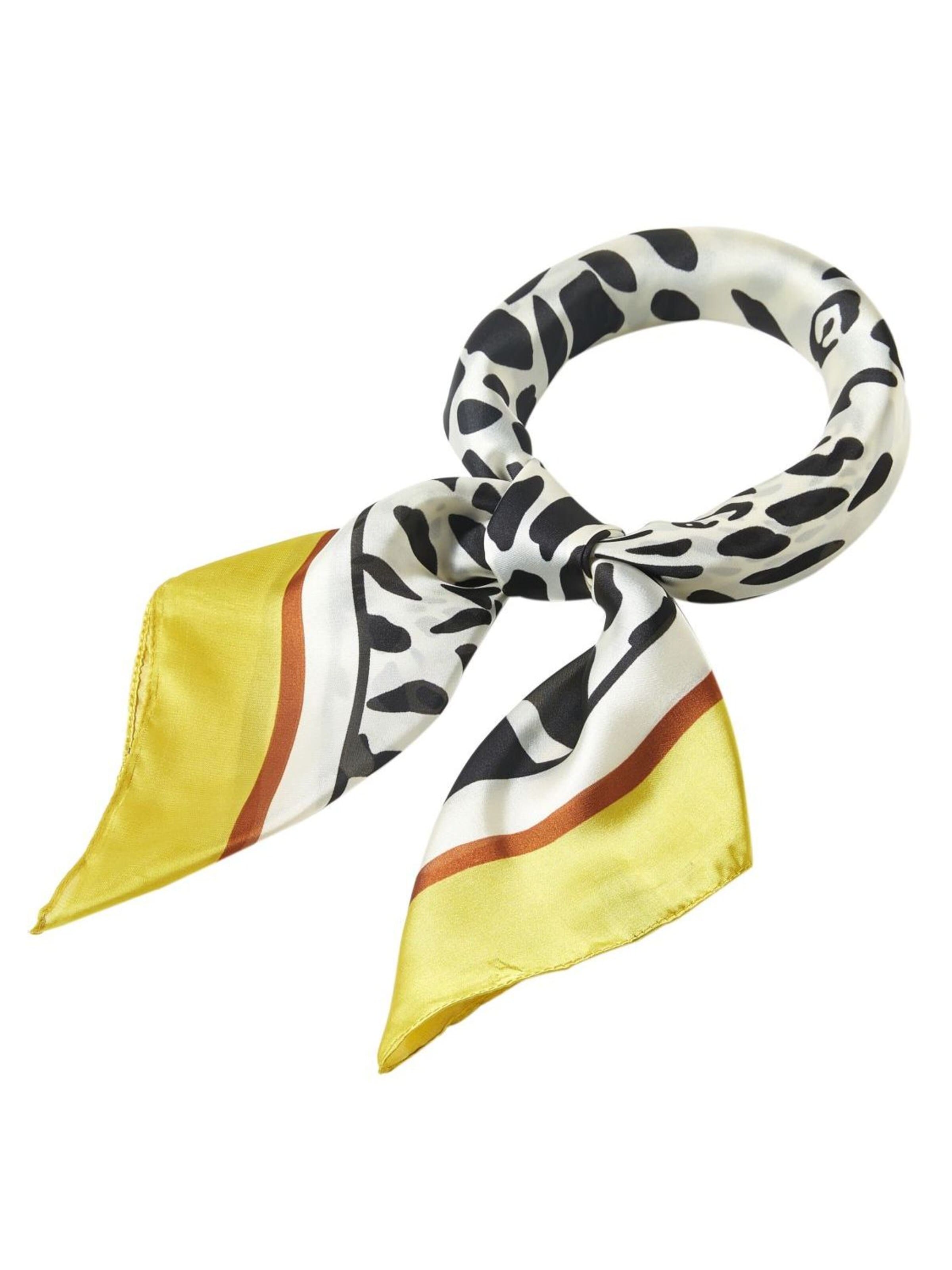alberto cabale Scarf 'Process Cléo' in Yellow