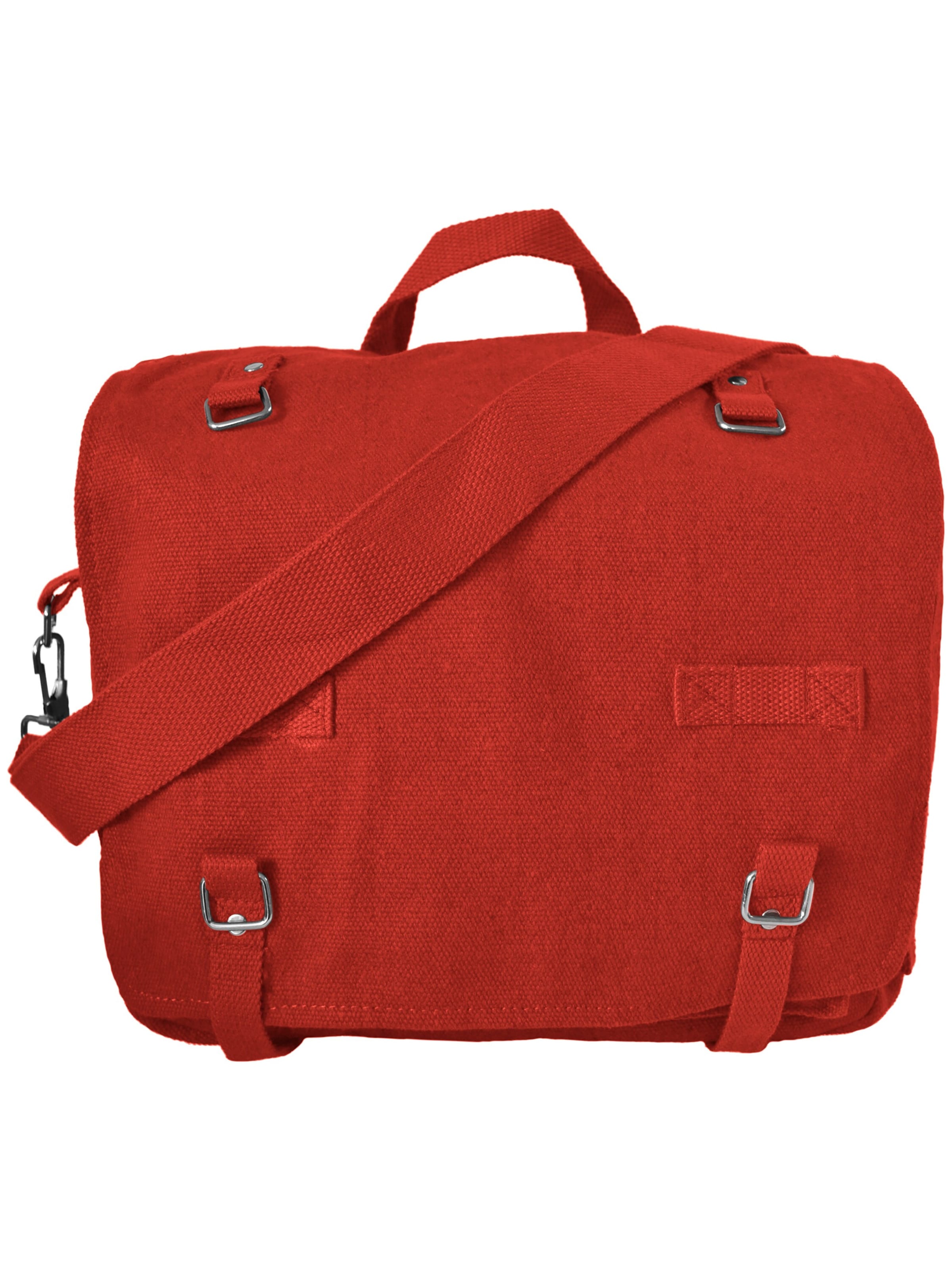 Sac à bandoulière normani en rouge : devant