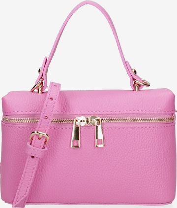 Borsa a mano di Roberta Rossi in rosa: frontale