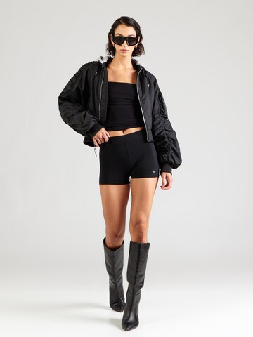 Tally Weijl Skinny Legíny – černá: přední strana