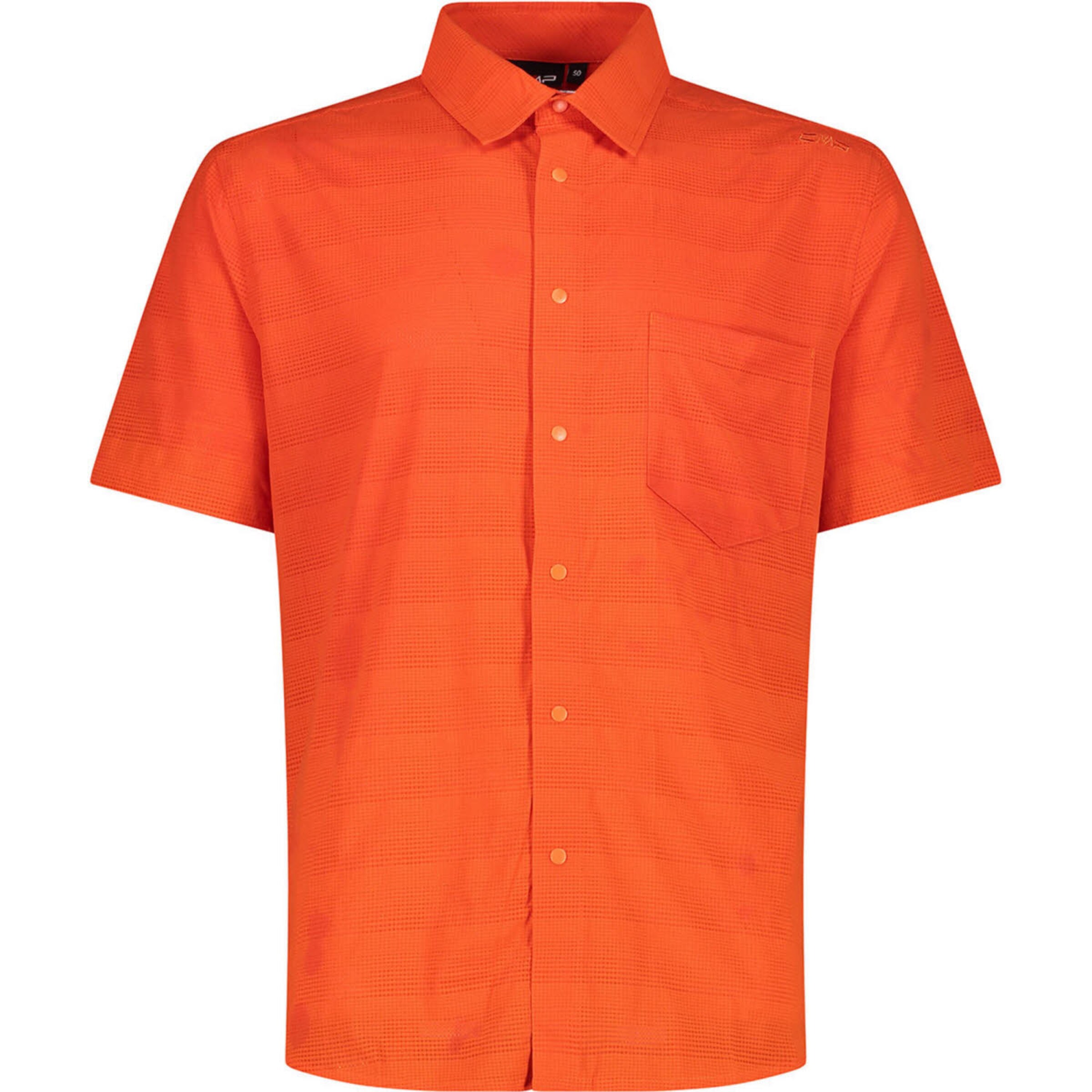 CMP Regular Fit Funktionshemd in Orange: Vorderseite