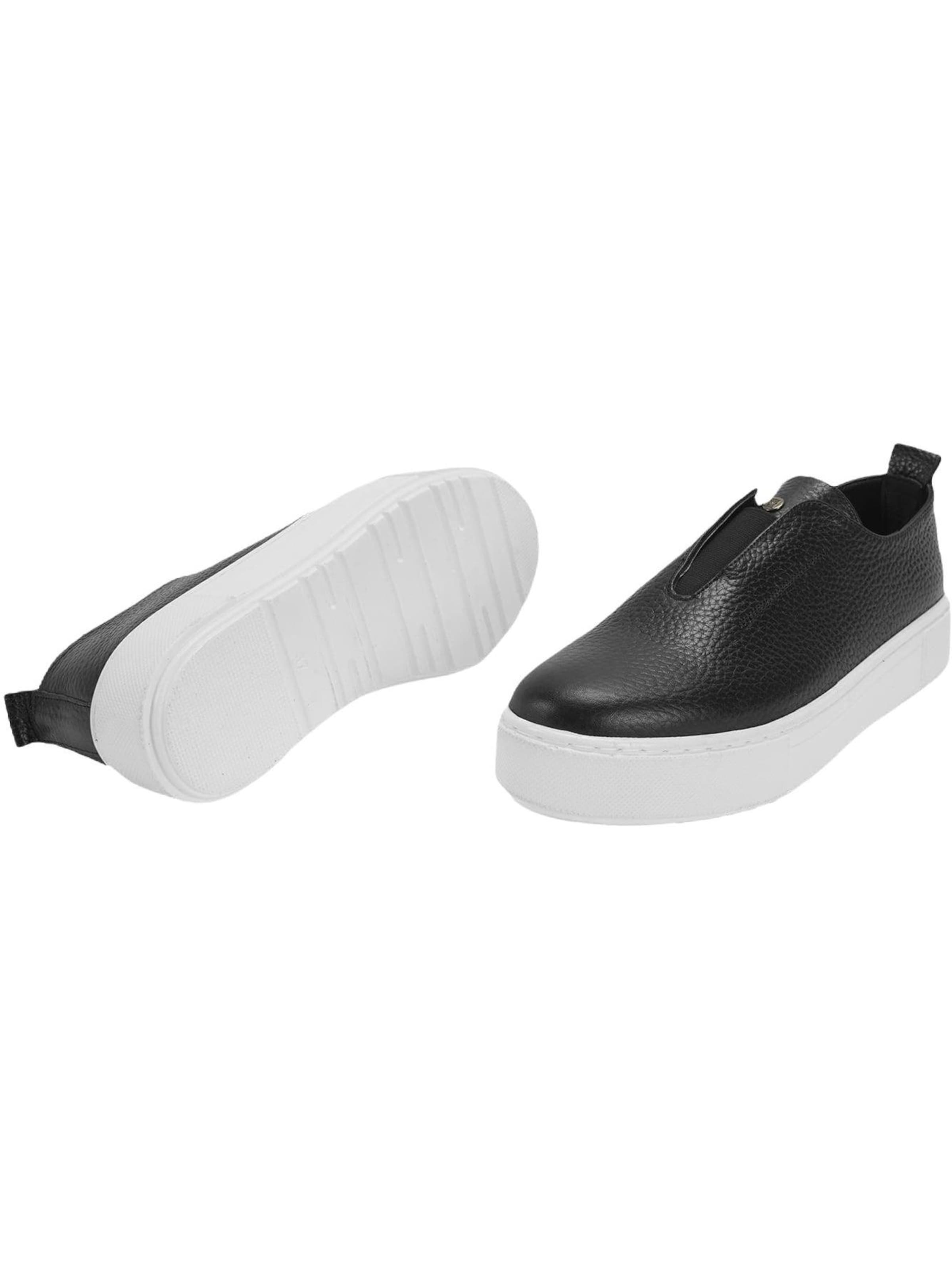 Desa - Zapatillas deportivas bajas 'Slip-Ons' en negro