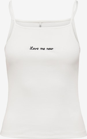 ONLY Top 'ANJA' in White: front