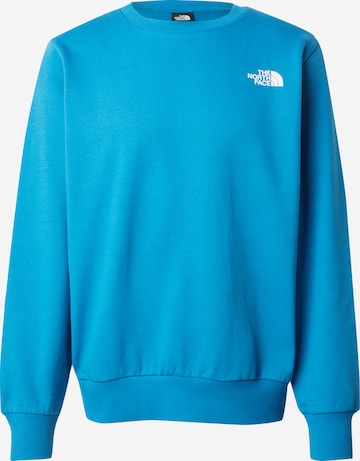 Sweat-shirt 'SIMPLE DOME' THE NORTH FACE en bleu : devant