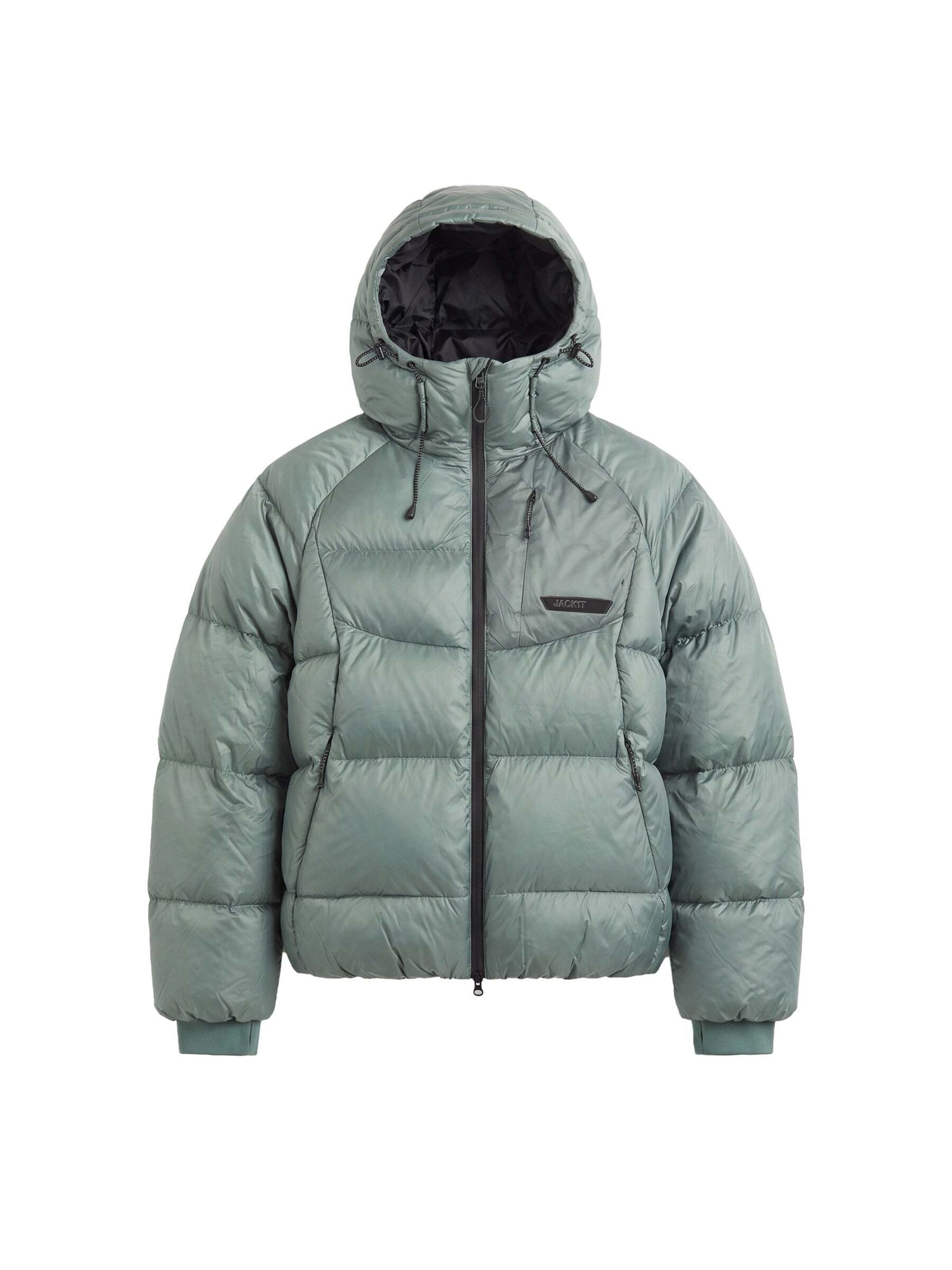 Veste d’hiver 'Bubble' JACK1T en vert : devant