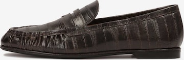 Kazar Slip-ons in Brown: front