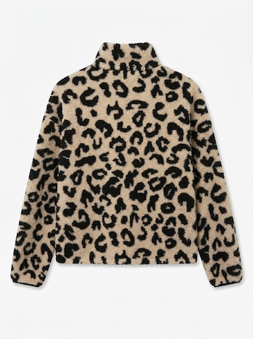 VERO MODA Fleece jas 'VMCLEOLEO' in Beige