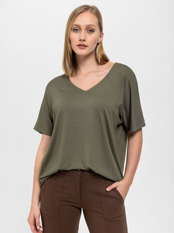 Anou Anou Shirt in Green: front