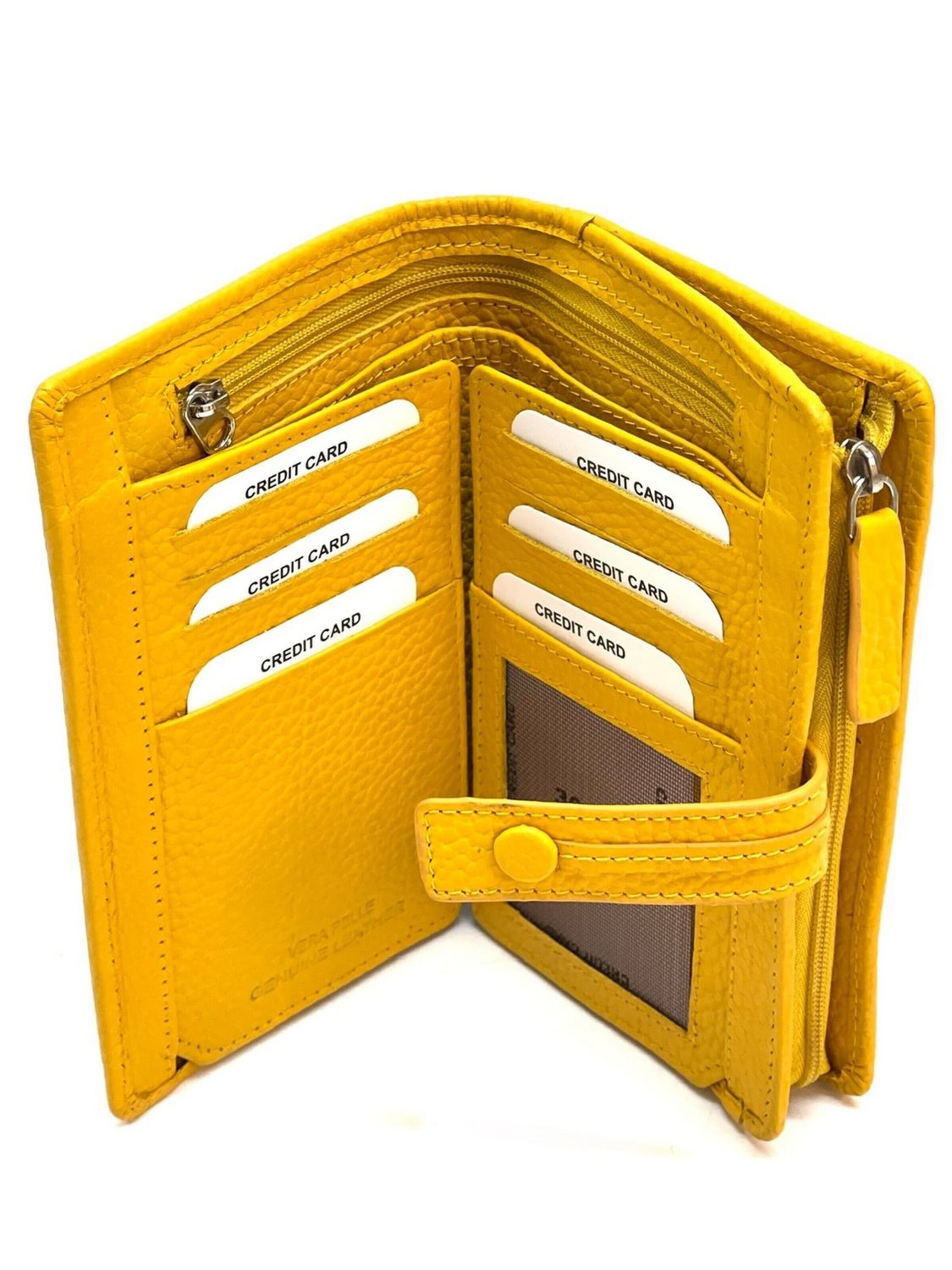 Florence Wallet in Yellow