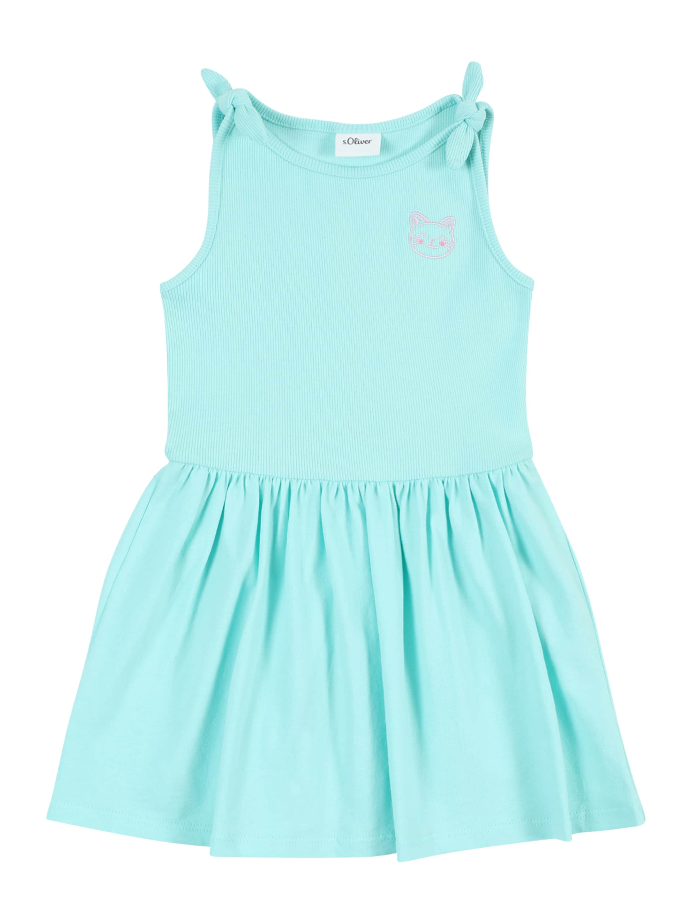 s.Oliver Kleid in Grün: Vorderseite