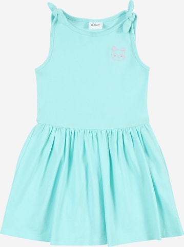 s.Oliver Kleid in Grün: Vorderseite