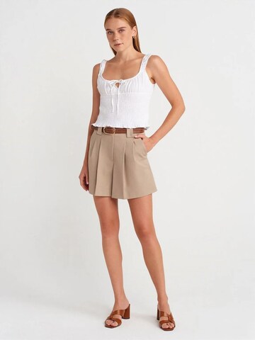 Dilvin Top in White