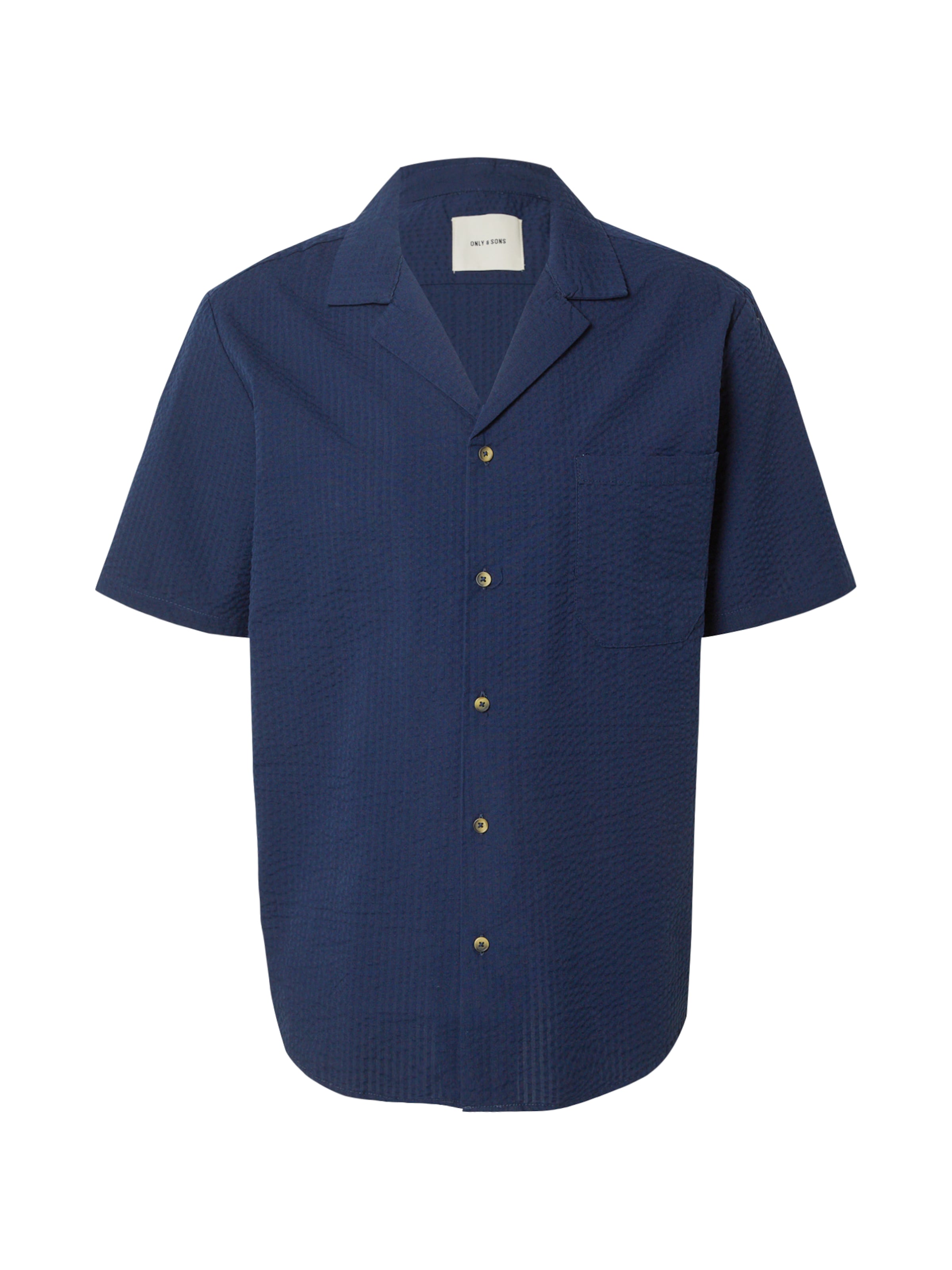 Only & Sons Regular fit Overhemd 'ONSEye' in Blauw: voorkant