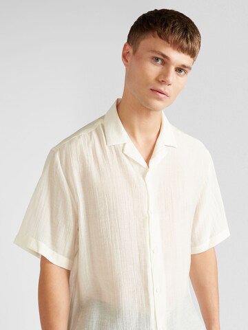 Fit confort Chemise TOPMAN en beige