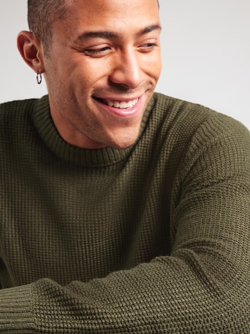 JACK & JONES Свитер 'JJROY' в Зеленый