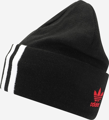 Bonnet 'KORN' ADIDAS ORIGINALS en noir : devant