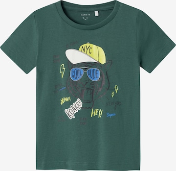 NAME IT Shirt 'BERTE' in Green: front