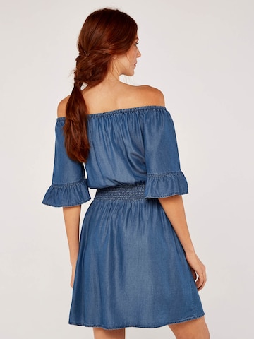 Apricot Summer Dress in Blue