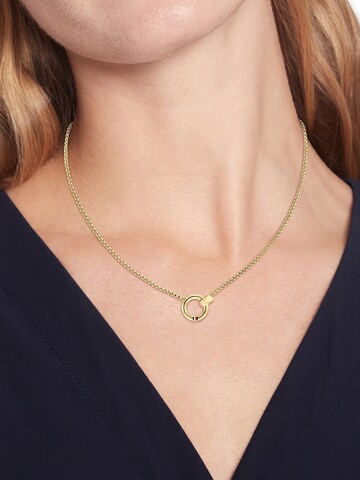 TOMMY HILFIGER Necklace 'CIRCLES' in Gold: front