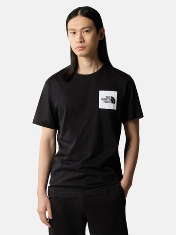 T-Shirt THE NORTH FACE en noir : devant