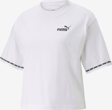 PUMA Funkční tričko 'Power' – bílá: přední strana