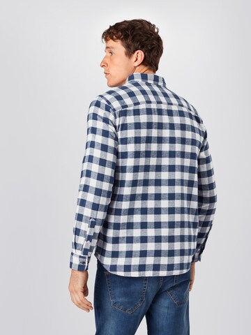 JACK & JONES Regular fit Srajca 'Jan' | modra barva