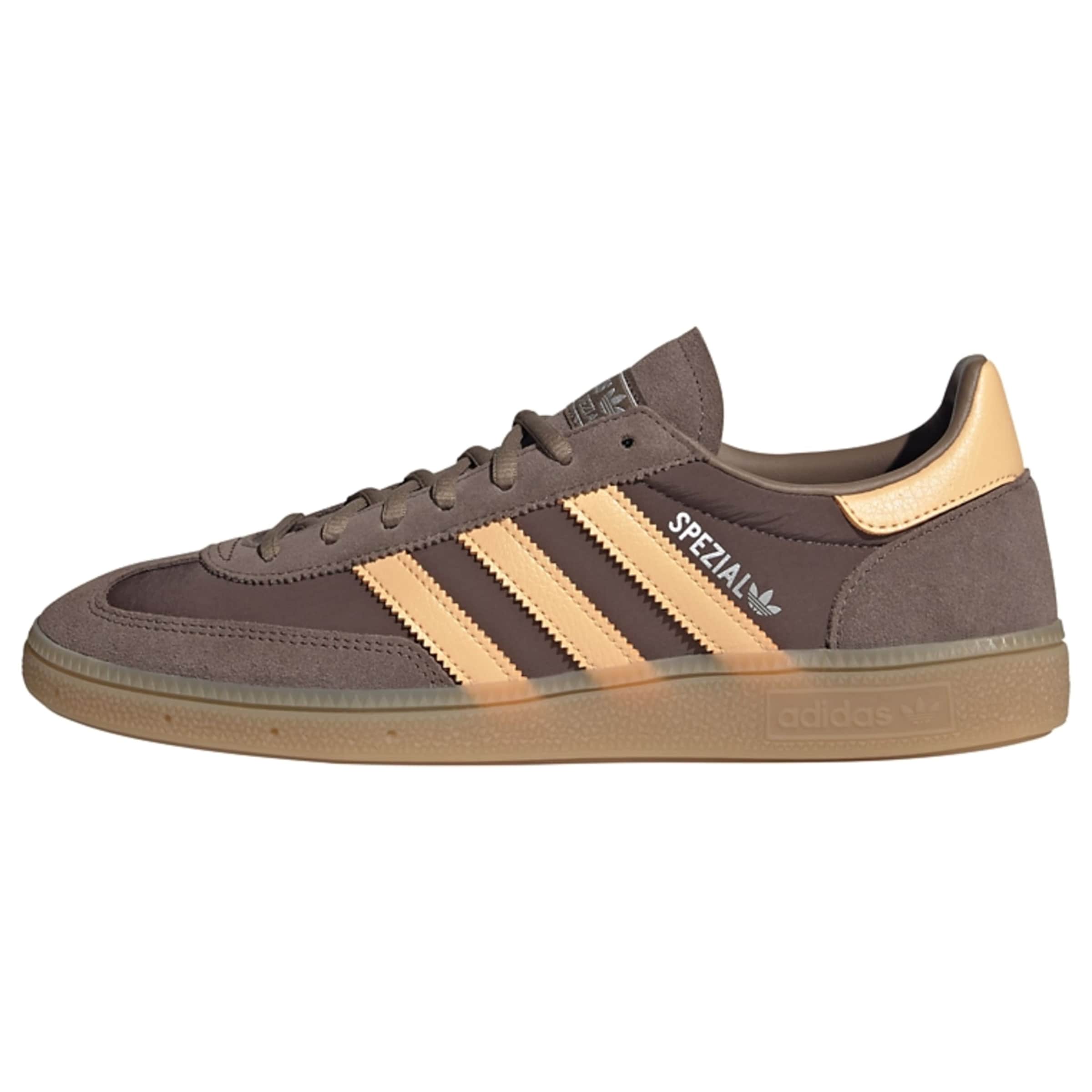 Baskets basses 'Handball Spezial' ADIDAS ORIGINALS en marron : devant