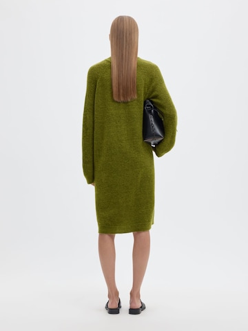 SELECTED Knit dress in Green