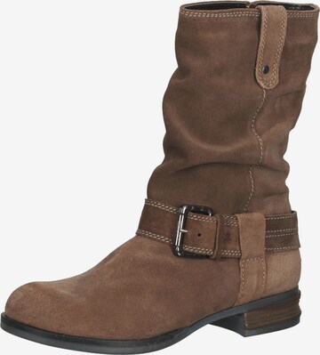 JOSEF SEIBEL Ankle Boots 'Sanja' in Brown: front