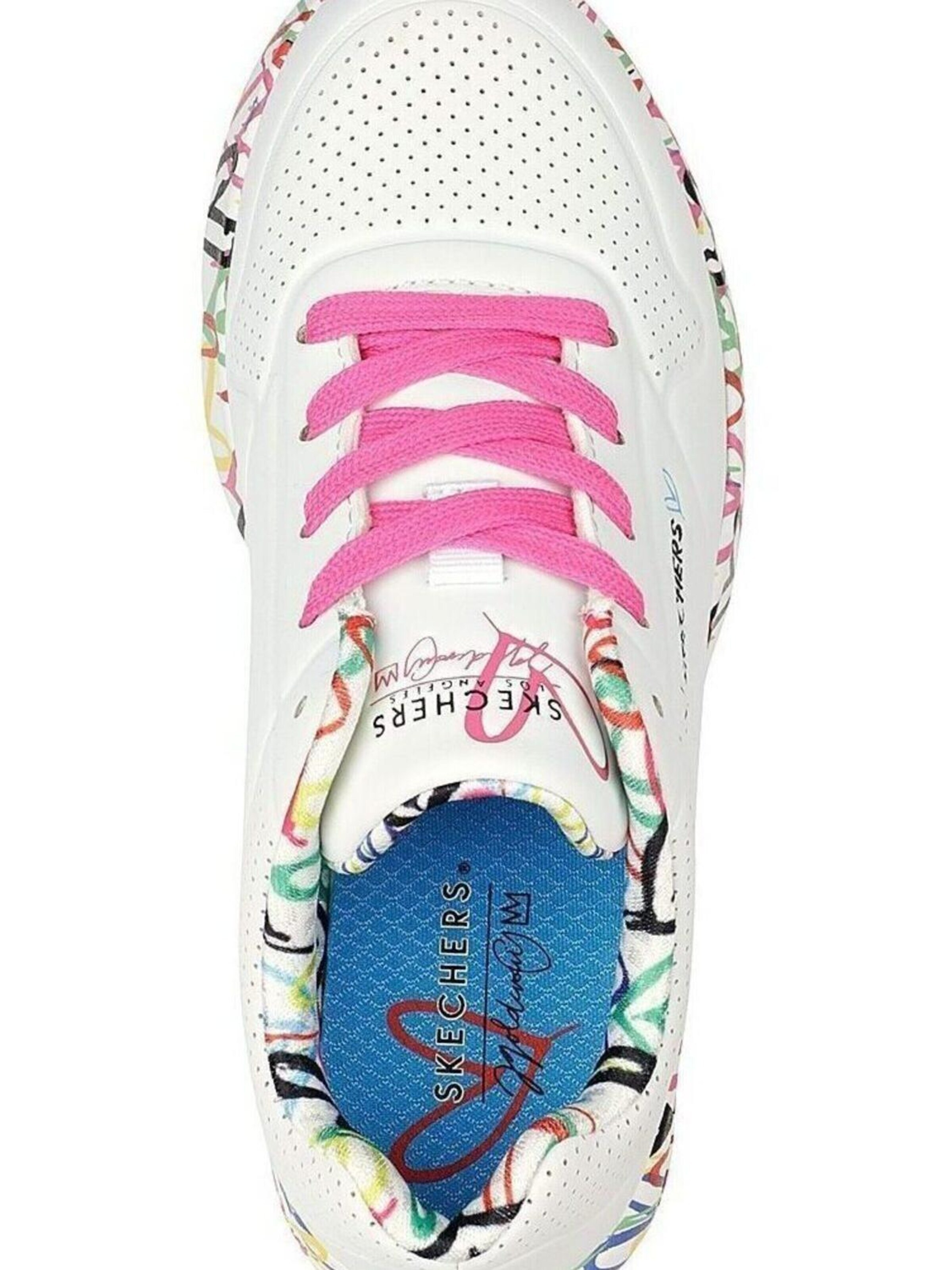 SKECHERS Sports shoe 'Skechers Uno Lite - Lovely Luv' in White