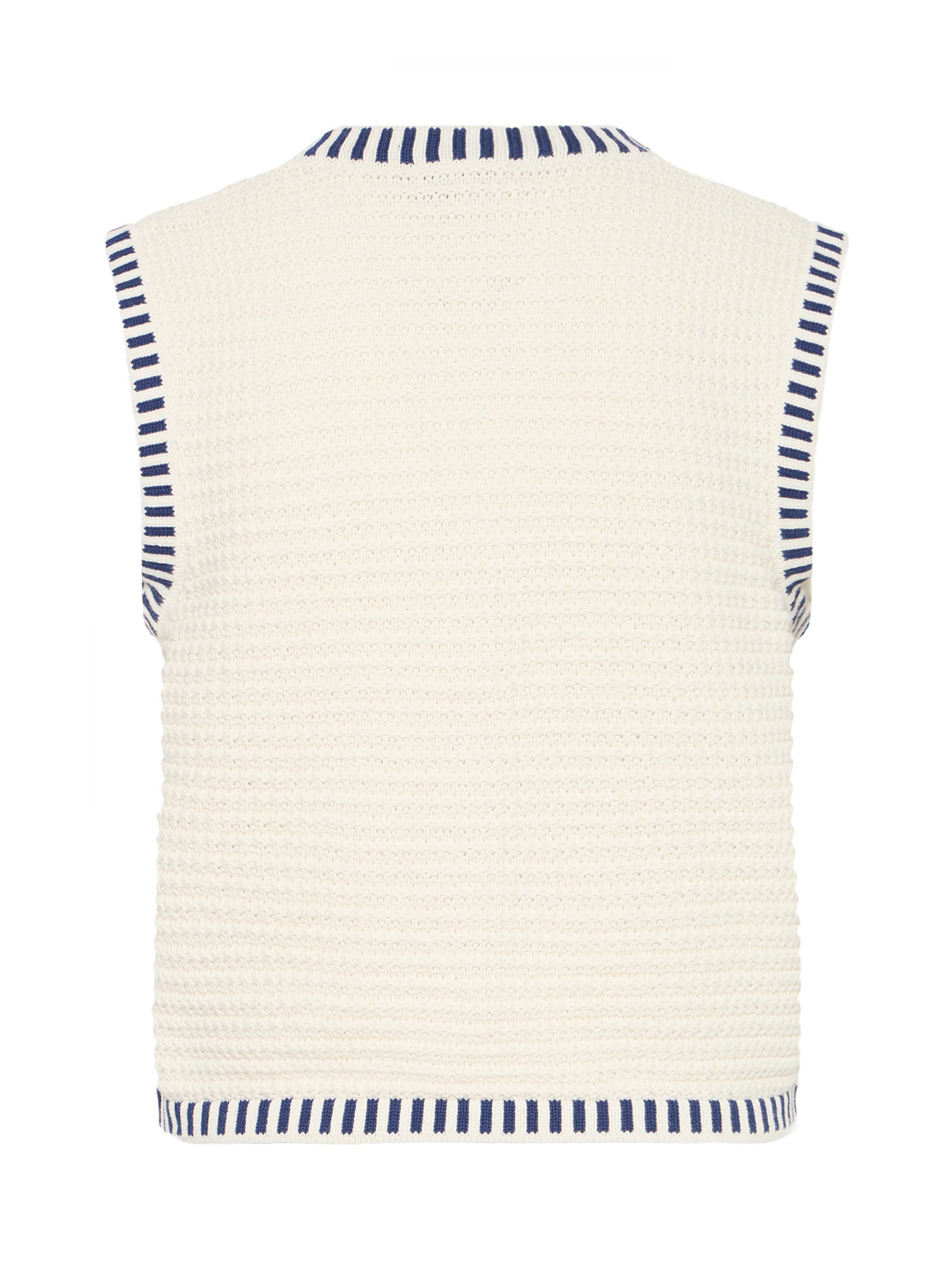 b.young - Chaleco de punto 'BYMIKALA' en beige