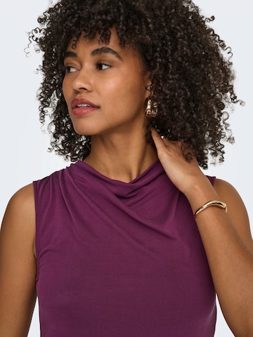 purpurinė ONLY Palaidinė be rankovių 'ONLHANNAH'