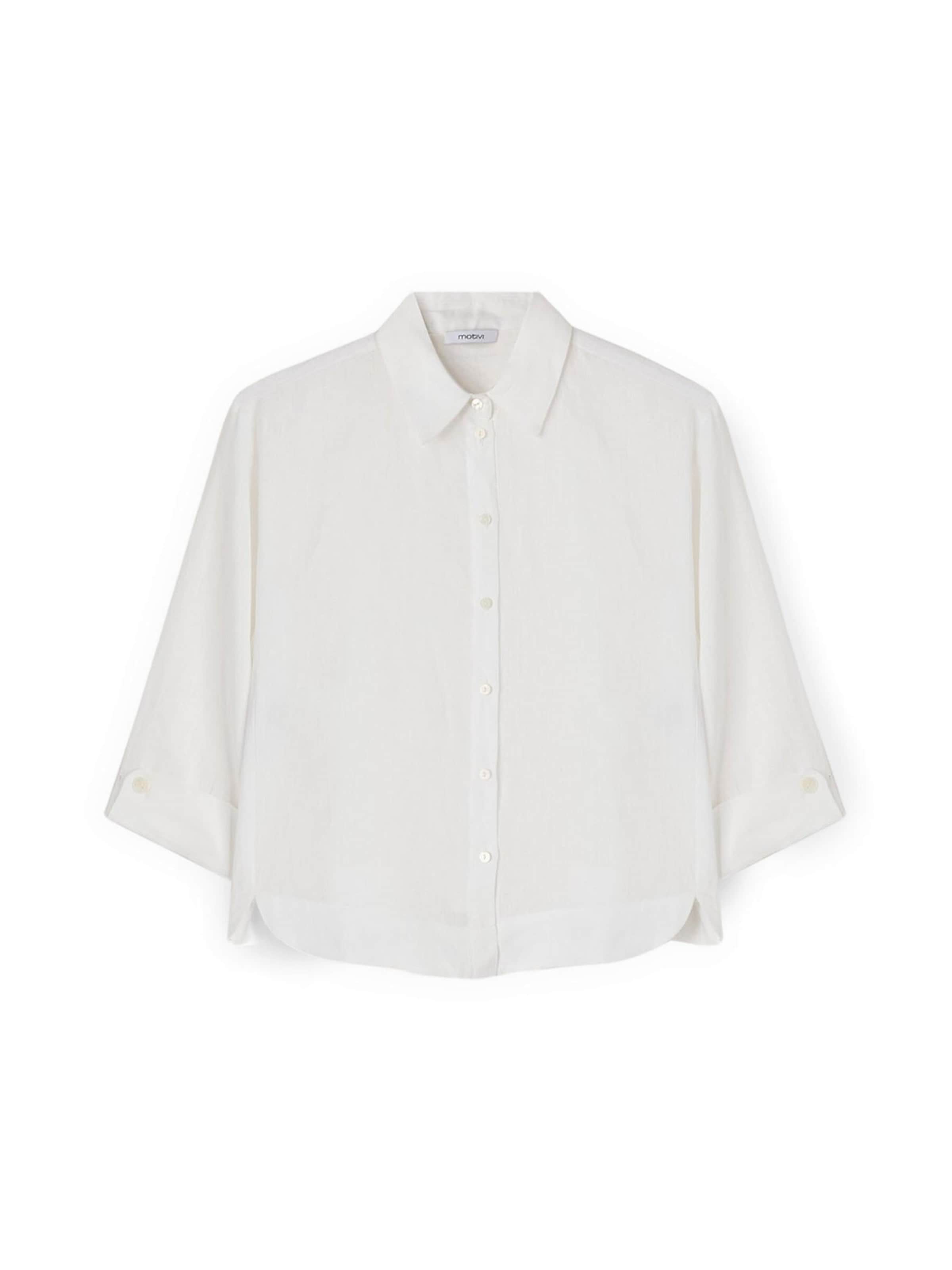 MOTIVI - Blusa en blanco: frente