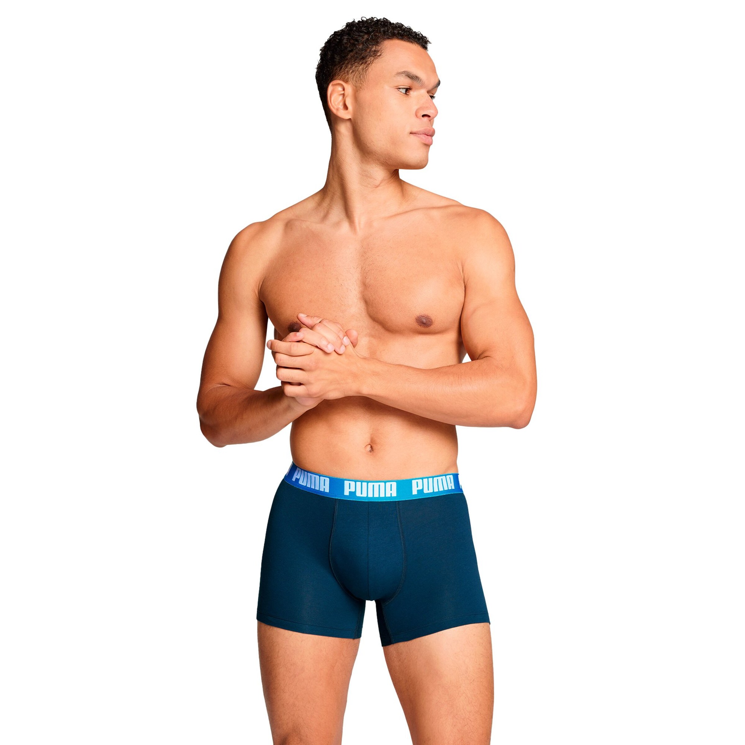 PUMA Trunks in Blau: Vorderseite