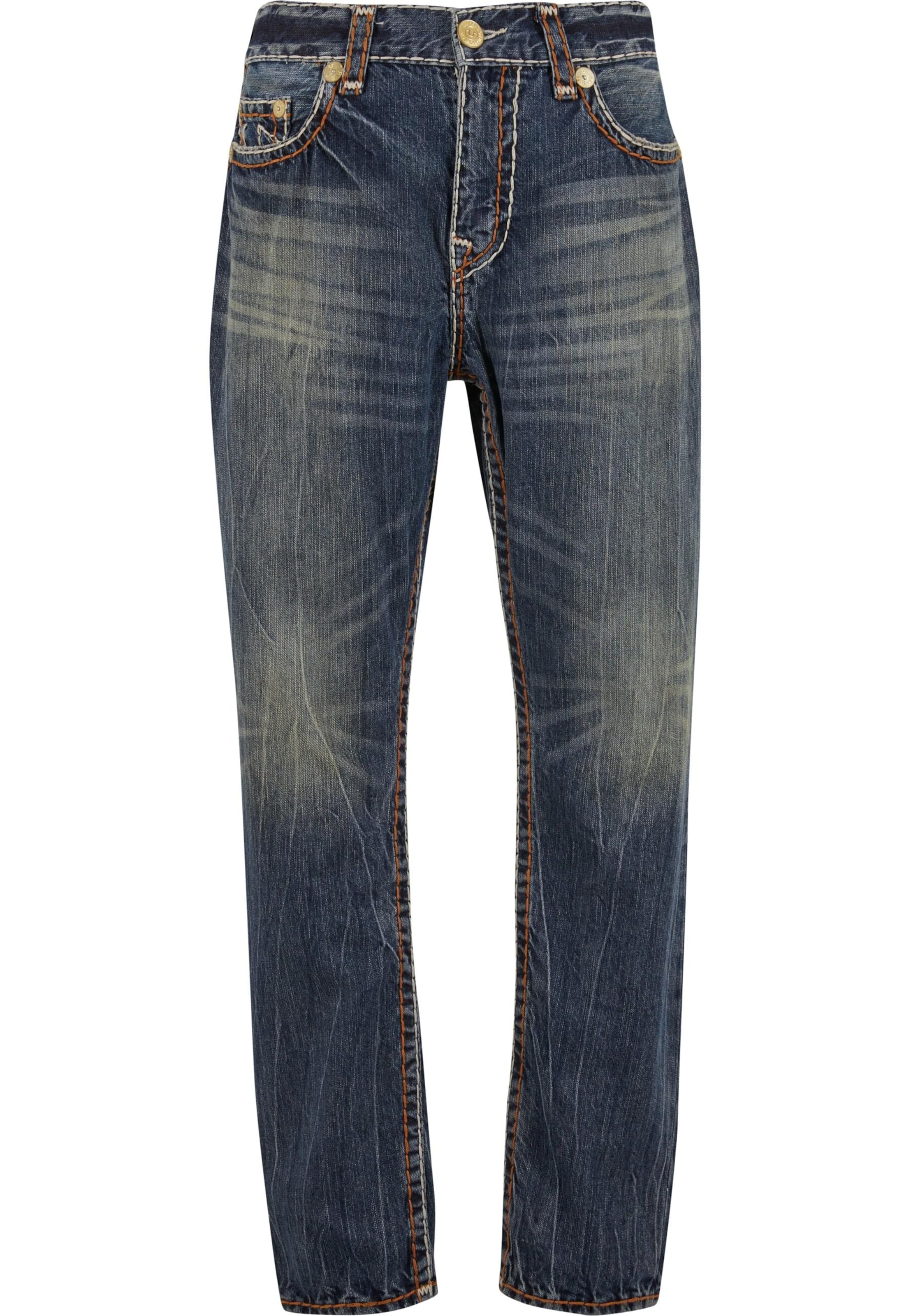 True Religion Normální Džíny 'Rocco' – modrá: přední strana