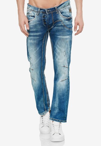 Rusty Neal Regular Jeans in Blauw: voorkant